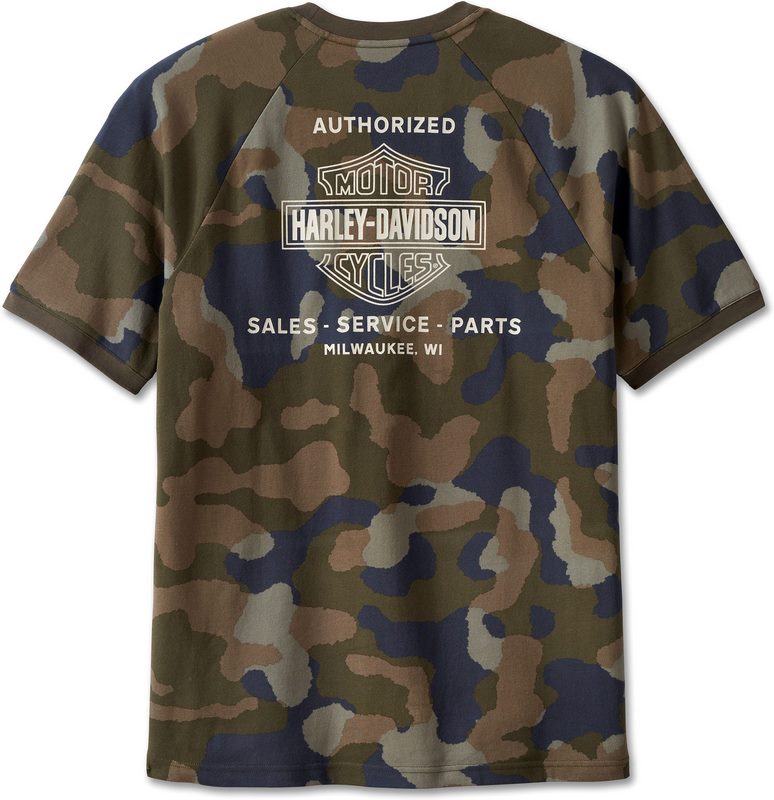 Harley-Davidson Tee-Knit  Camouflage | 96828-23VM