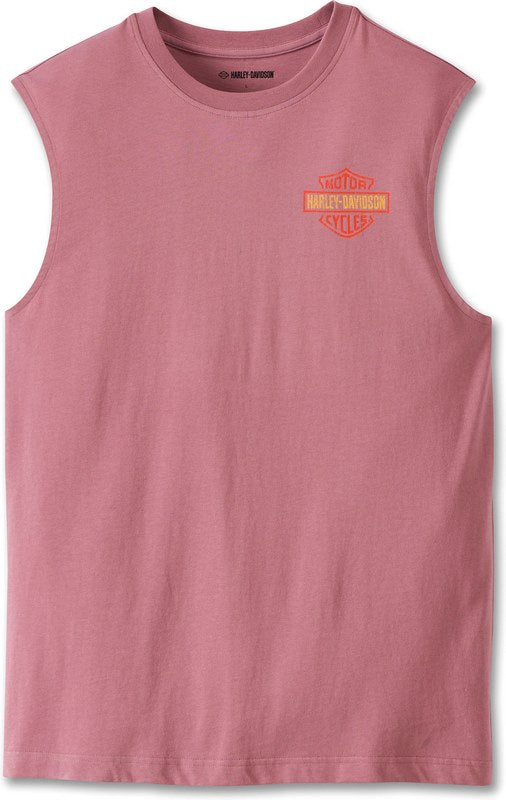 Harley-Davidson Muscle Tee-Knit  Grape Shake | 96843-23VM
