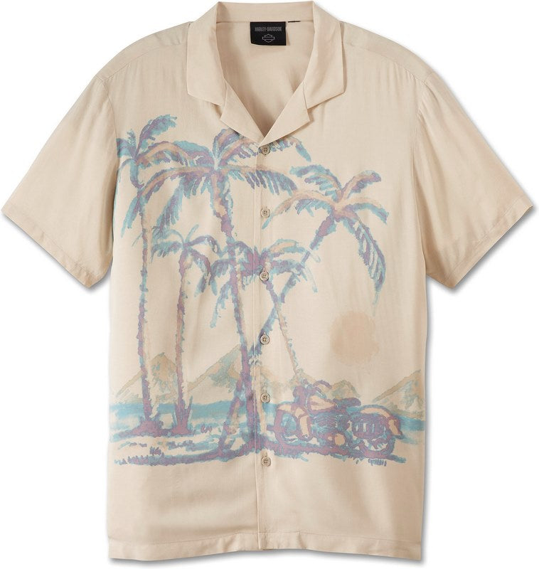 Harley-Davidson Men'S Desert Aloha Shirt  Individual all-over print | 96869-23VM