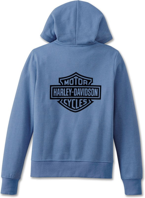 Harley-Davidson Hoodie-Knit  Colonial Blue | 96899-23VW