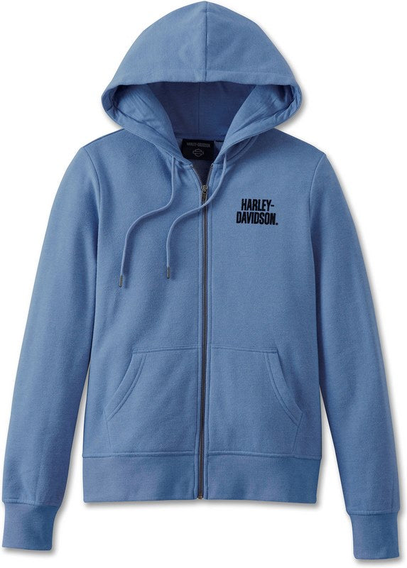 Harley-Davidson Hoodie-Knit  Colonial Blue | 96899-23VW