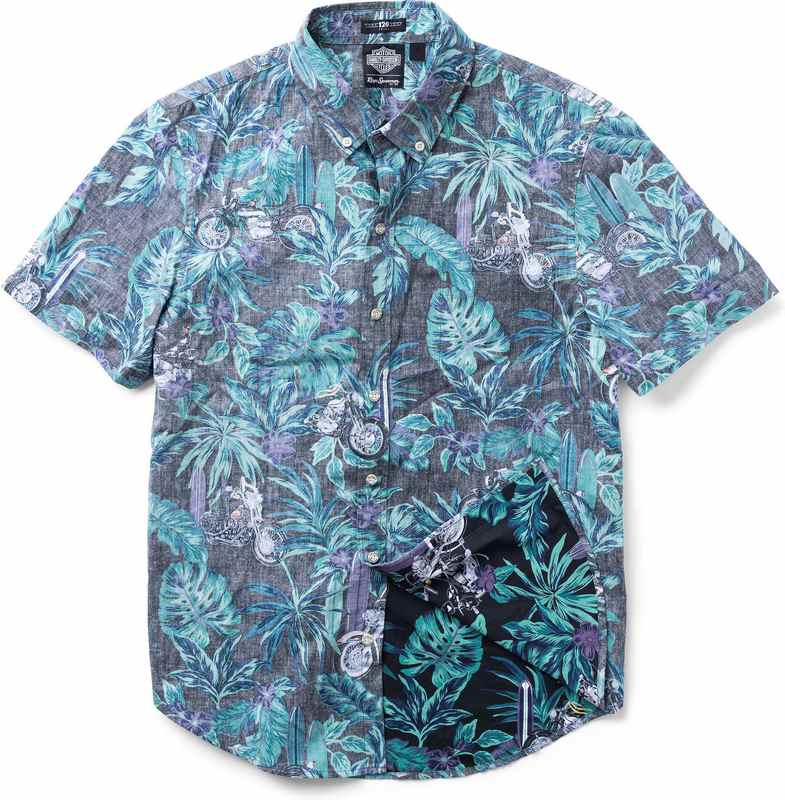 Harley-Davidson Reyn Spooner Hawaiian Shirt  Black | 96914-23VM