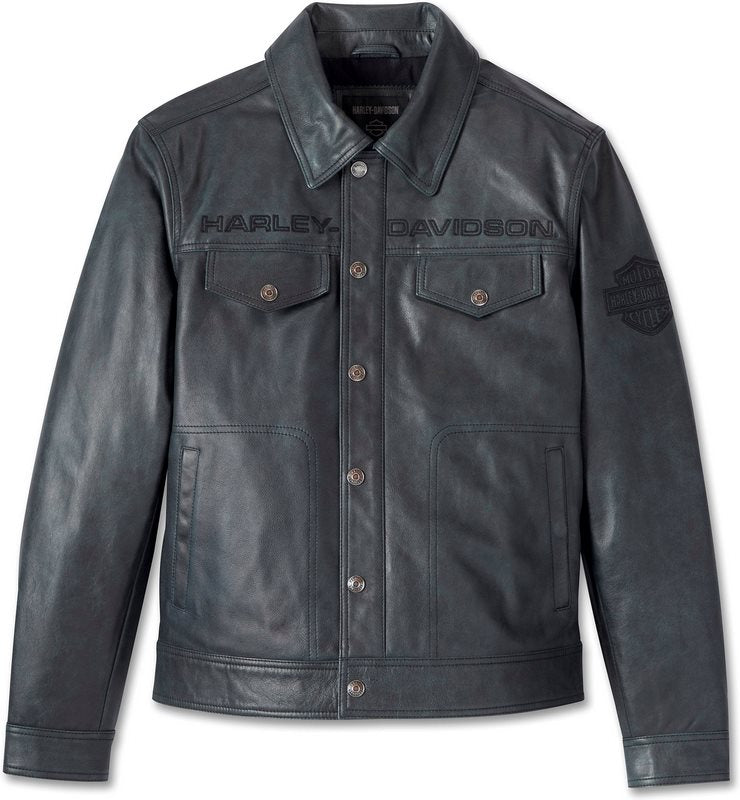 Harley-Davidson Jacket-Leather  Black leather | 97002-24VM
