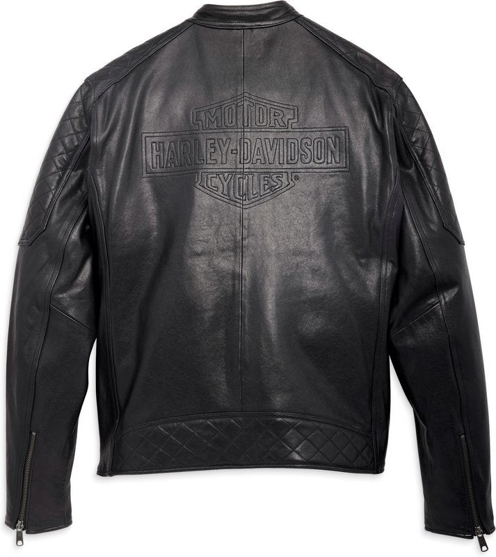 Harley-Davidson Jacket-Leather  Black leather | 97006-23VM