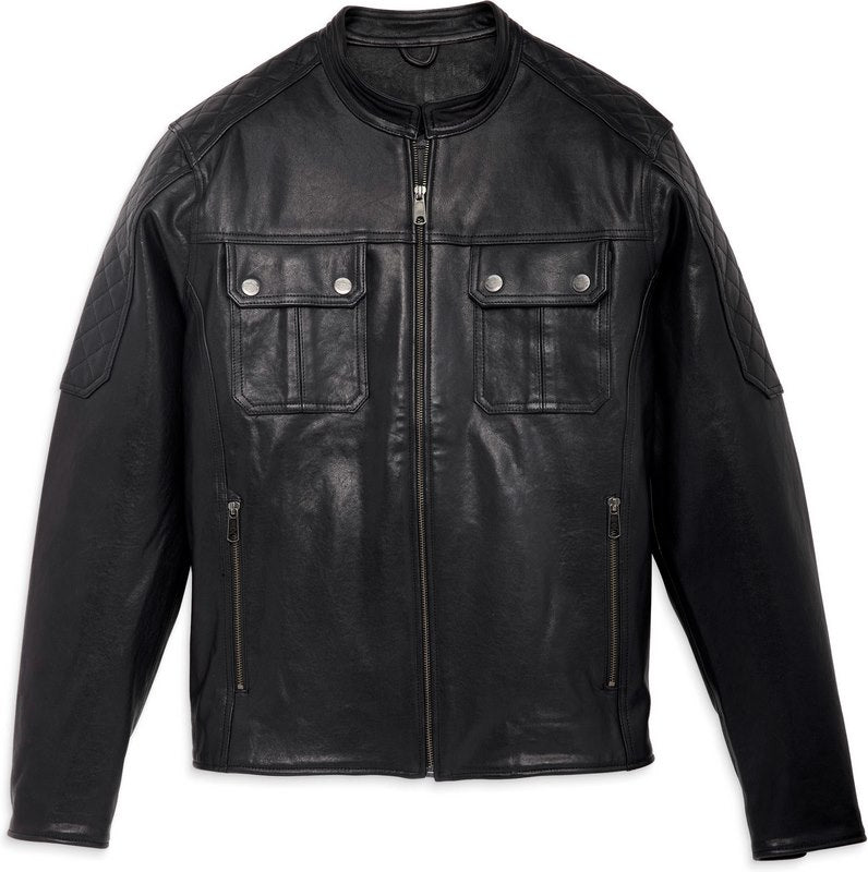 Harley-Davidson Jacket-Leather  Black leather | 97006-23VM