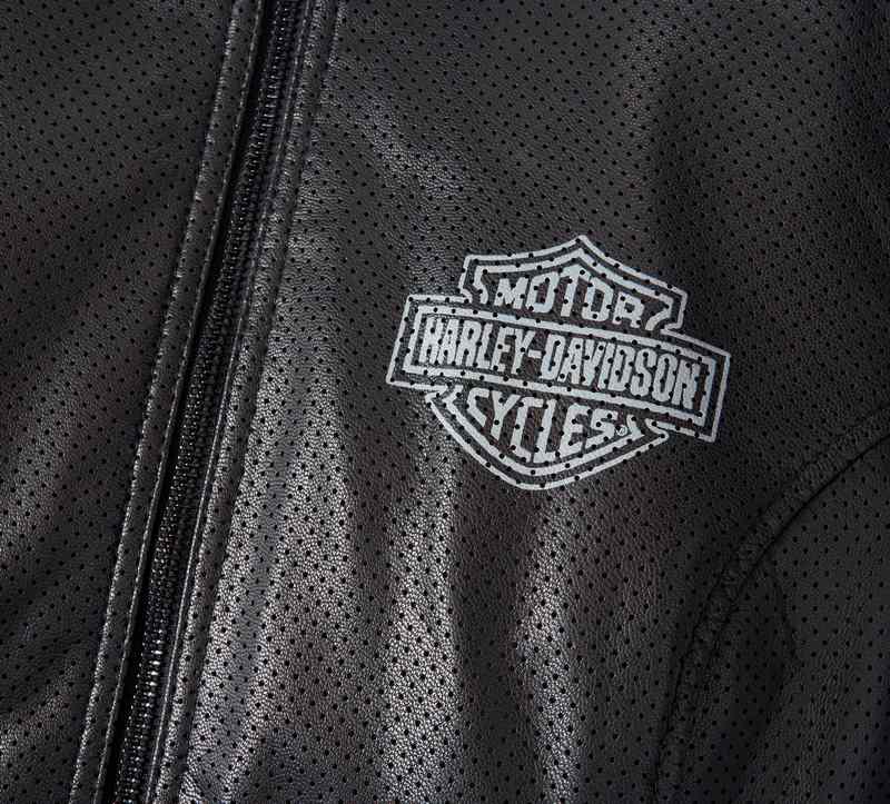 Harley-Davidson Jacket-Leather  Black | 97006-24VW