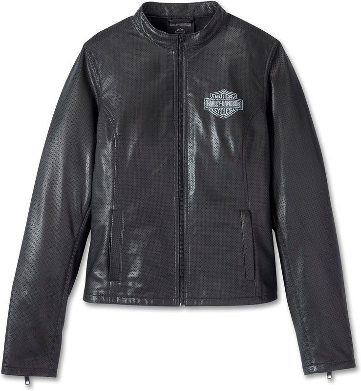 Harley-Davidson Jacket-Leather  Black | 97006-24VW