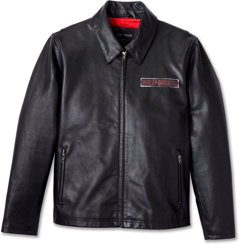 Harley-Davidson Jacket-Leather  Black Beauty | 97011-24VM
