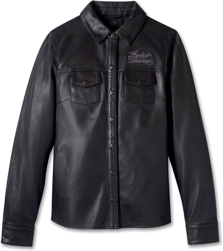 Harley-Davidson Jacket-Leather  Black | 97013-24VW