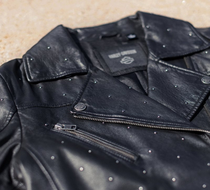 Harley-Davidson Jacket Leather  Black | 97018-23VW