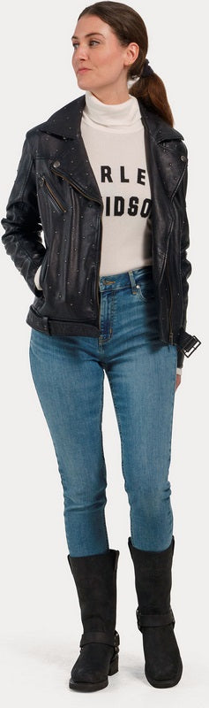 Harley-Davidson Jacket Leather  Black | 97018-23VW