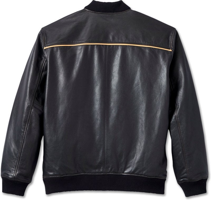 Harley-Davidson 120Th Anniversary Leather Jacket For Men  Black Leather | 97034-23VM