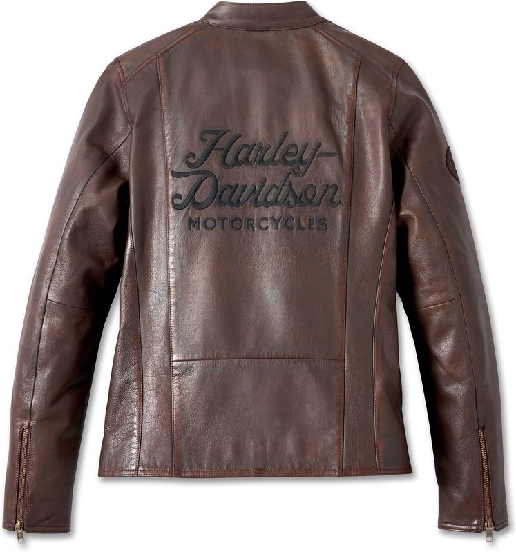 Harley-Davidson Jacket-Leather  Brown leather | 97040-23VW