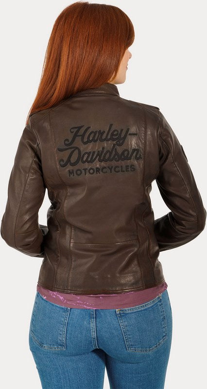Harley-Davidson Jacket-Leather  Brown leather | 97040-23VW