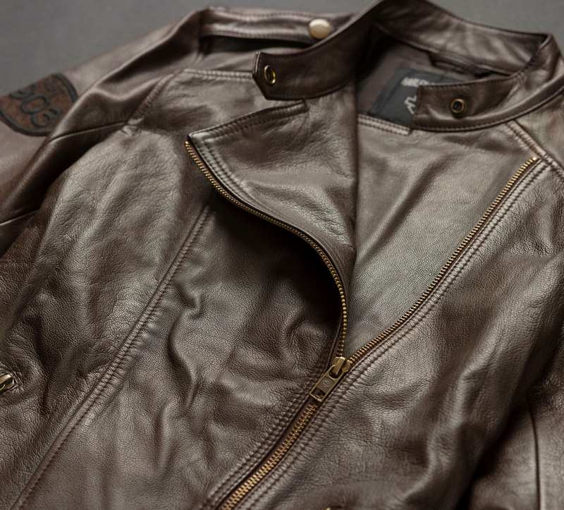 Harley-Davidson Jacket-Leather  Brown leather | 97040-23VW