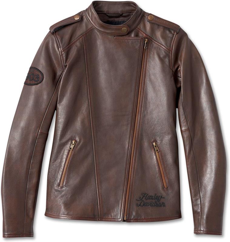 Harley-Davidson Jacket-Leather  Brown leather | 97040-23VW