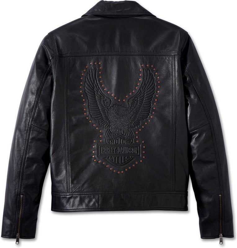 Harley-Davidson Jacket-Leather  Black leather | 97043-23VM