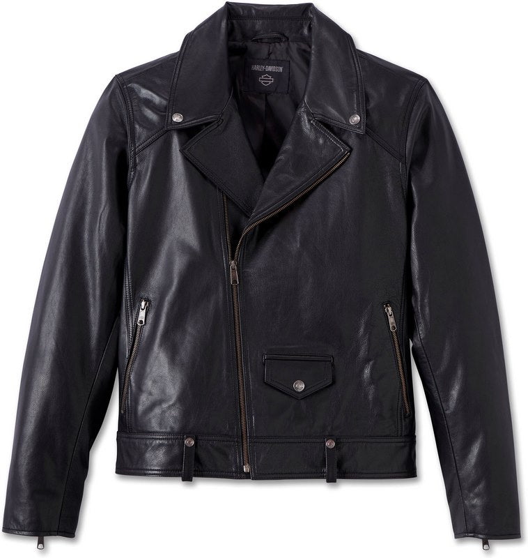 Harley-Davidson Jacket-Leather  Black leather | 97043-23VM