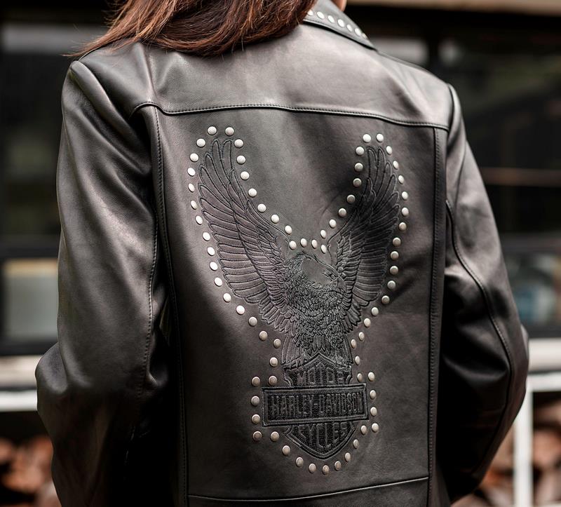 Harley-Davidson Jacket-Leather  Black | 97046-23VW
