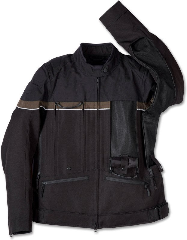 Harley-Davidson Ventilator Switchback Lite Riding Jacket For Women  Black Beauty | 97103-24EW