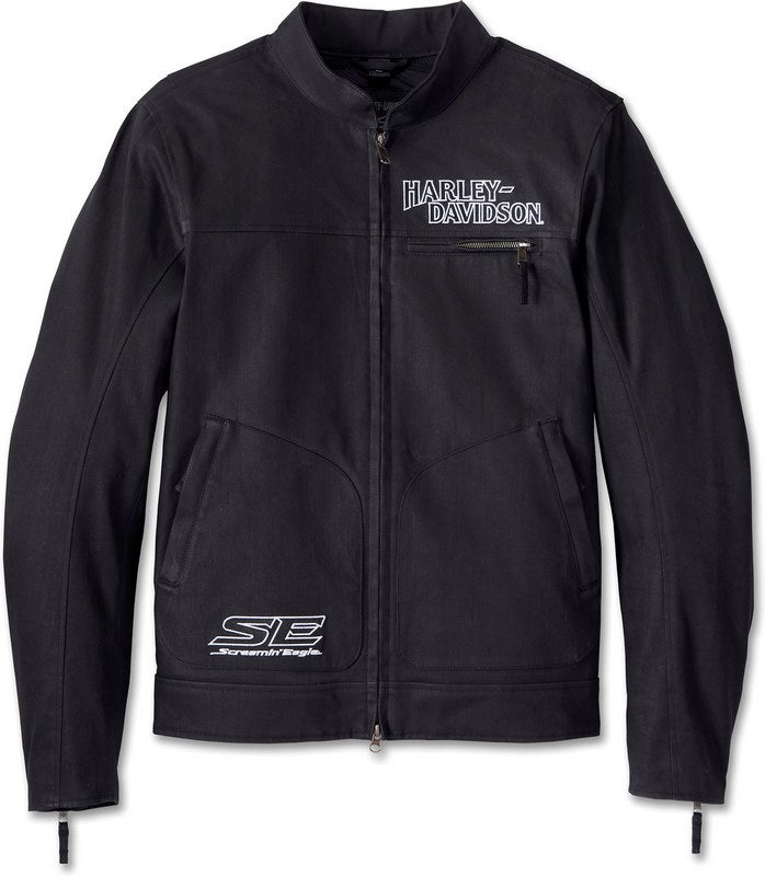 Harley-Davidson Men'S Metropolitan Screamin' Eagle 3-In-1 Jacket  Black Beauty | 97106-24EM