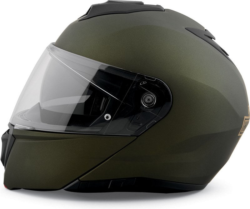 Harley-Davidson Capstone サン・シールド Ii H31 モヂュラー ヘルメット  Matt Denim Mineral Green | 97130-23VX