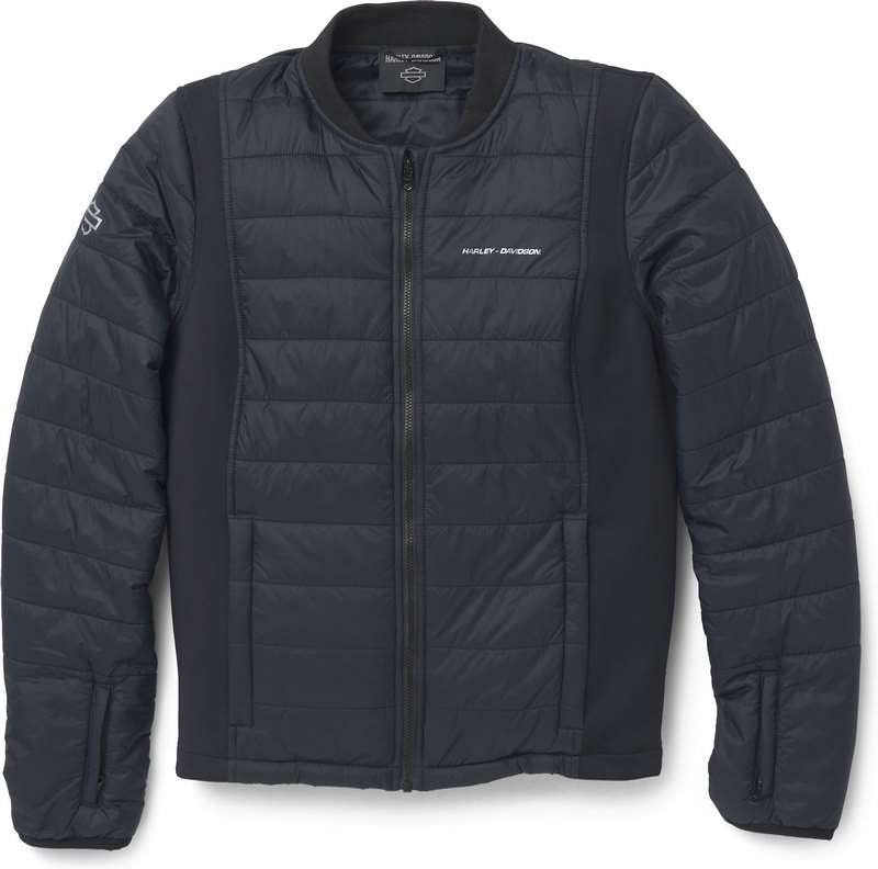 Harley-Davidson Women'S 12V Programmable Heated Jacket Liner  Black | 97143-22VW