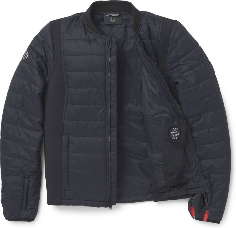 Harley-Davidson Women'S 12V Programmable Heated Jacket Liner  Black | 97143-22VW