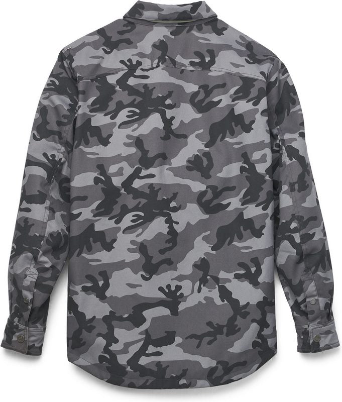 Harley-Davidson Men'S Operative Riding Shirt Jacket  Camo/Grey | 97152-22EM