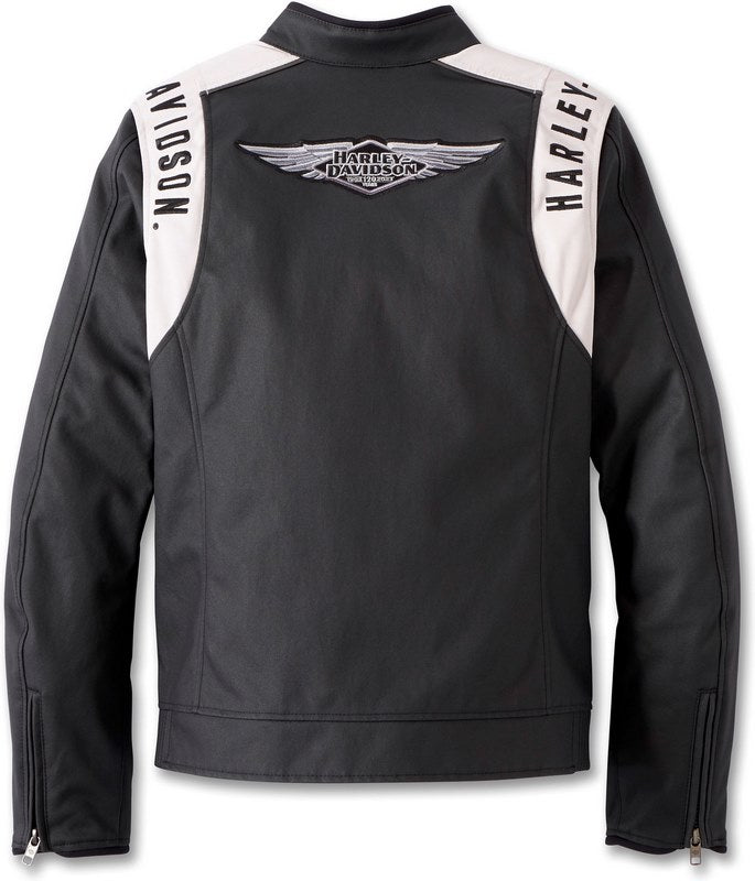 Harley-Davidson Women'S 120Th Anniversary Imprint Riding Jacket  Black | 97174-23EW