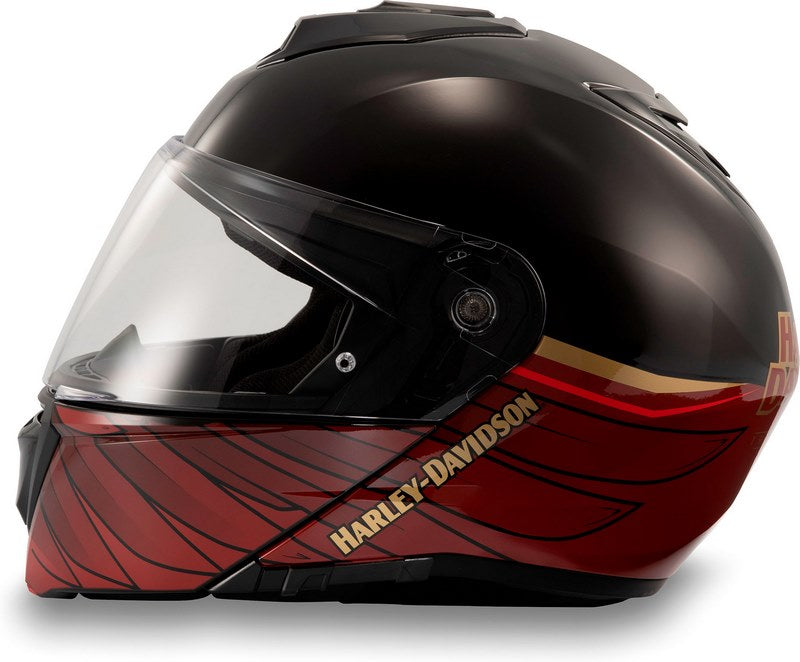 Harley-Davidson 120Th Anniversary Capstone サン・シールド Ii H31 モヂュラー ヘルメット  Gloss black | 97176-23VX