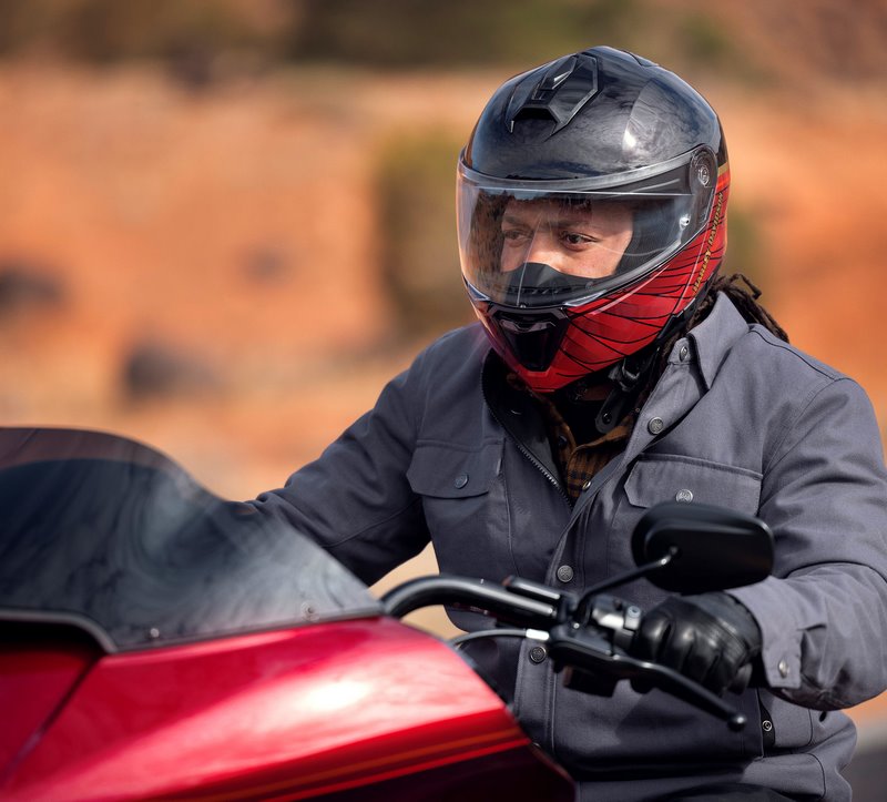 Harley-Davidson 120Th Anniversary Capstone サン・シールド Ii H31 モヂュラー ヘルメット  Gloss black | 97176-23VX