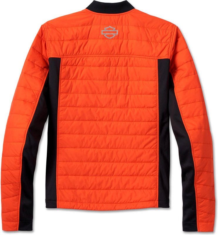 Harley-Davidson Men'S Flex Layering System Lightweight Mid Layer  Vintage Orange | 97187-23VM