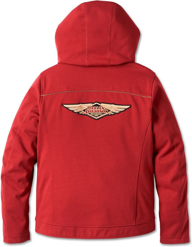 Harley-Davidson Women'S 120Th Anniversary Deflector Riding Fleece  Merlot | 97209-23EW