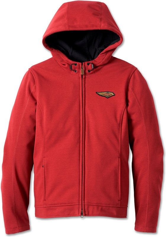 Harley-Davidson Women'S 120Th Anniversary Deflector Riding Fleece  Merlot | 97209-23EW