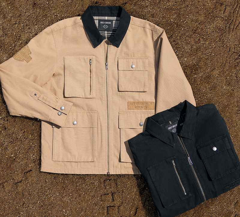Harley-Davidson Jacket-Woven  Tannin | 97402-24VM