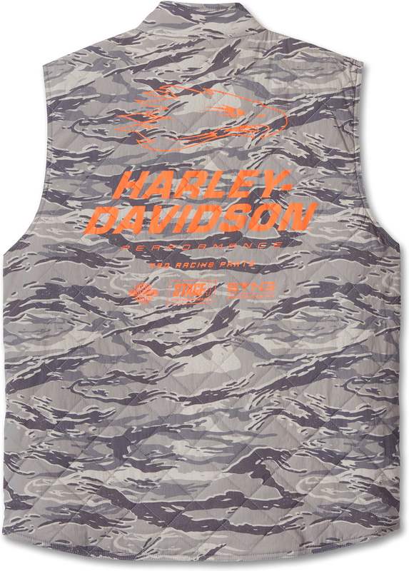 Harley-Davidson Men'S Screamin' Eagle Vest  Camouflage | 97408-24VM