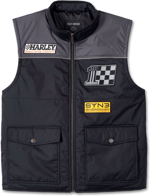 Harley-Davidson Vest-Woven  Black Beauty | 97410-24VM