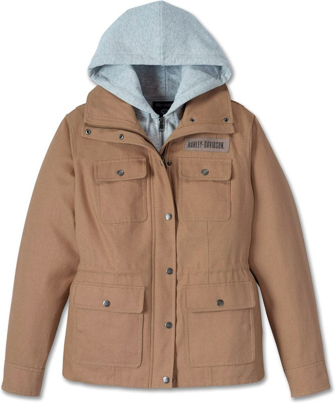 Harley-Davidson Jacket-Woven  Tannin | 97418-24VW