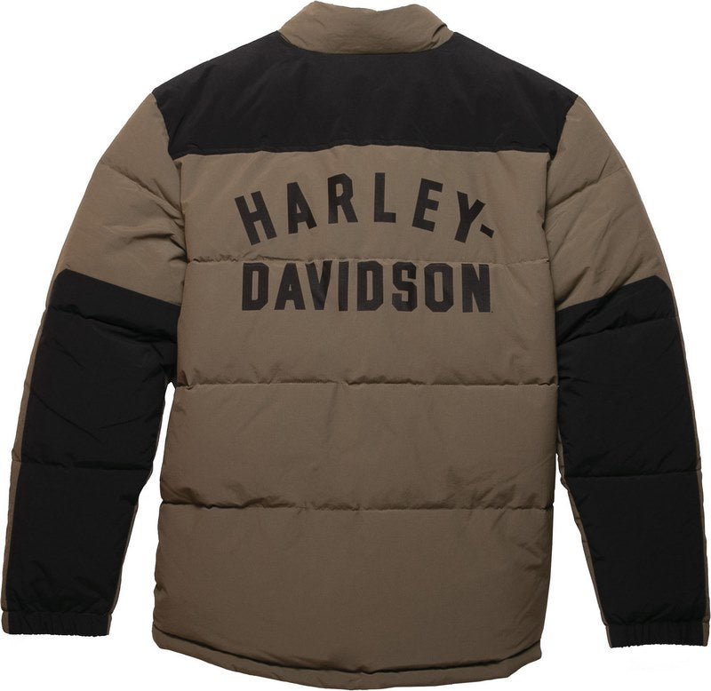 Harley-Davidson Men'S Up North Puffer Jacket  Grape Leaf | 97421-23VM