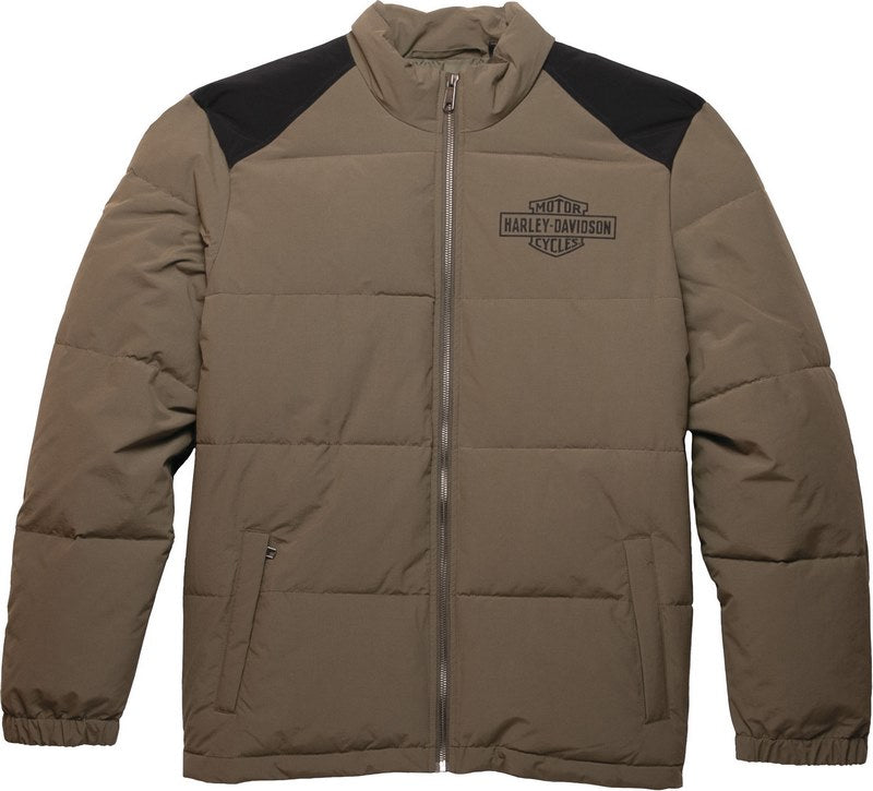 Harley-Davidson Men'S Up North Puffer Jacket  Grape Leaf | 97421-23VM