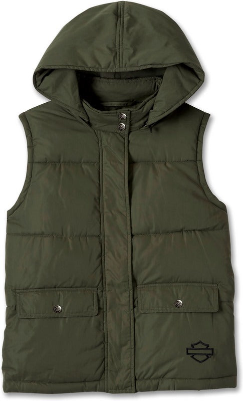 Harley-Davidson Vest-Woven  Grape Leaf | 97432-24VW