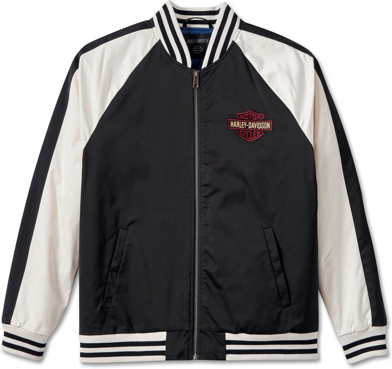 Harley-Davidson Men'S Club Crew Jacket  Black Beauty | 97439-23VM