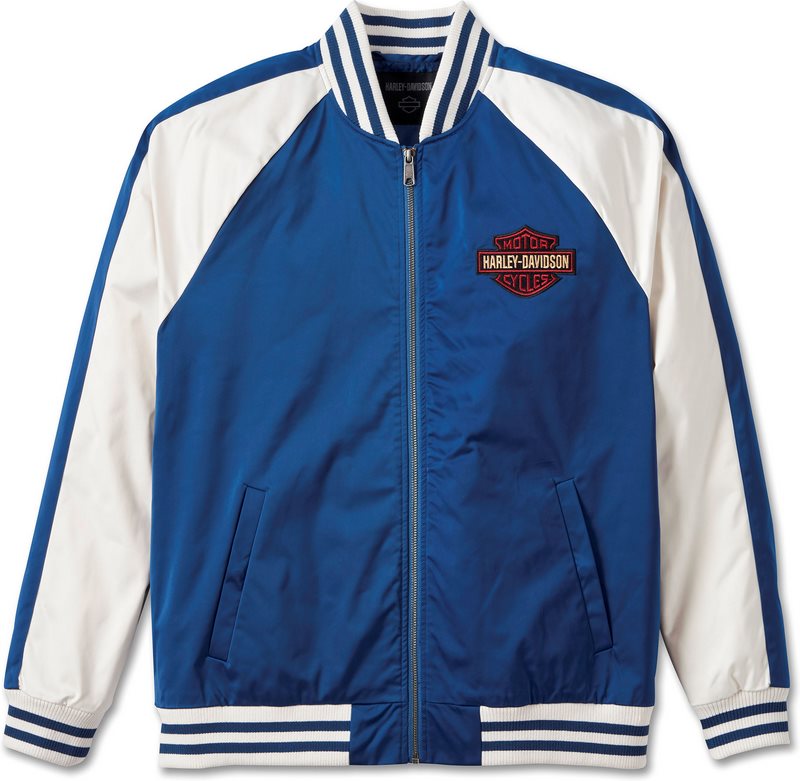 Harley-Davidson Men'S Club Crew Jacket  Ensign Blue | 97440-23VM