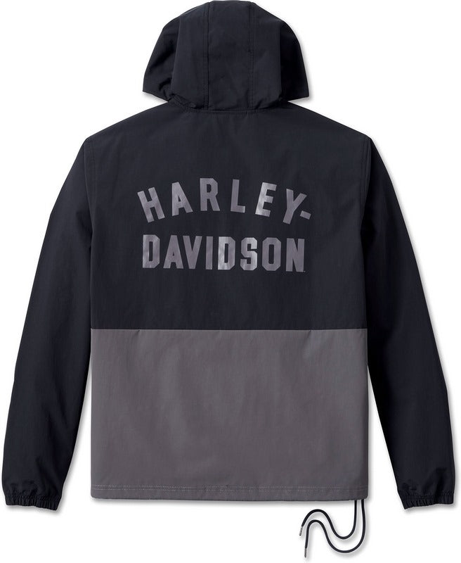 Harley-Davidson Jacket-Nylon Anorak  Black Beauty | 97441-23VM