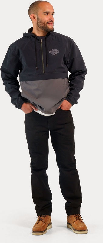 Harley-Davidson Jacket-Nylon Anorak  Black Beauty | 97441-23VM