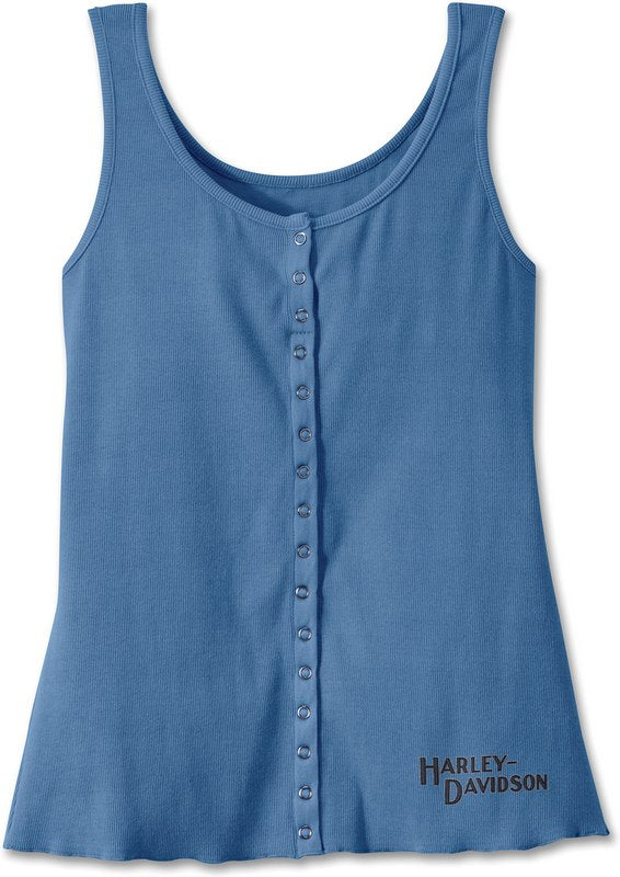 Harley-Davidson Tank-Knit  Colonial Blue | 97456-23VW