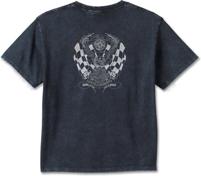 Harley-Davidson Women'S 120Th Anniversary Relaxed Fit Tee  Black Beauty | 97461-23VW