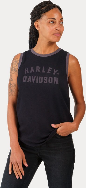 Harley-Davidson Tank-Knit  Black Beauty | 97472-23VW