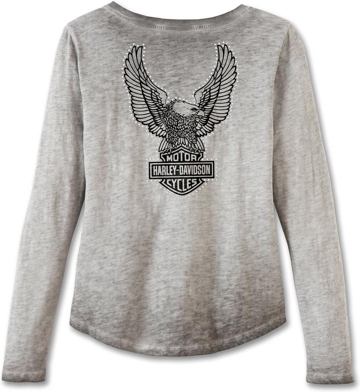 Harley-Davidson Henley-Knit  Black Beauty | 97484-23VW
